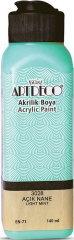 ARTDECO AKRİLİK BOYA 140 ML AÇIK NANE Y-070R-3028