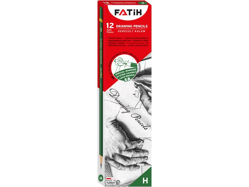 FATİH KURŞUN KALEM DERECELİ  H 15110-15010 - (12'Lİ)