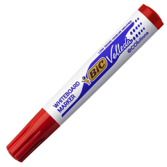 Bic Velleda Beyaz Tahta Kalemi 1701 Eco 12 Li Kırmızı 904939