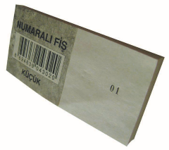 DİLMAN NUMARALI FİŞ KÜÇÜK 5x11 4302