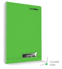 ÇINAR DEFTER A4 I'M SMART SPİRALLİ PP KAPAK 60 YP. DÜZ 72903