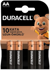 DURACELL PİL 4 LÜ AA KALEM