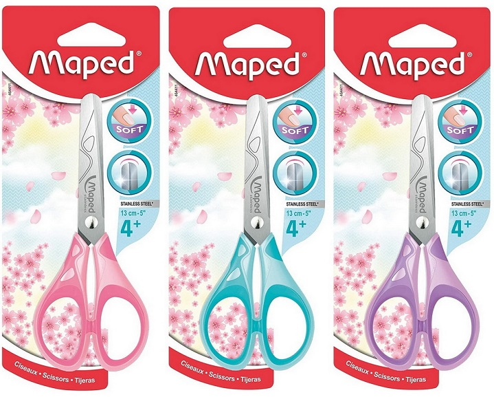 MAPED MAKAS PULSE SOFT PASTEL 13 CM BLS. 464411
