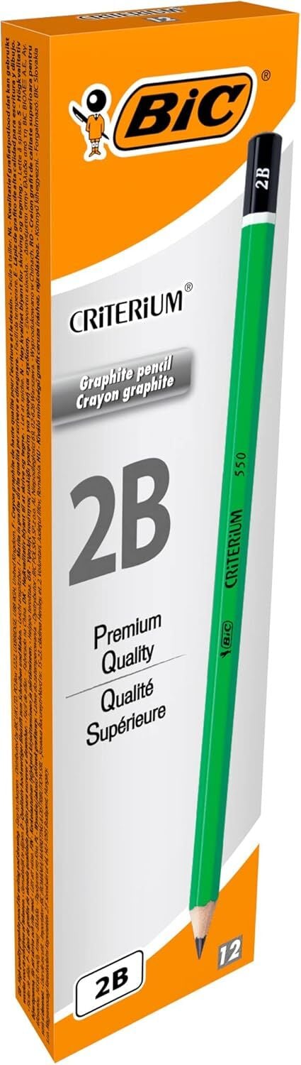 Bic Kurşun Kalem Dereceli Criterium 550 2B 12 Li 857585