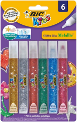 BIC YAPIŞTIRICI SİMLİ METALİK 6 LI 893269