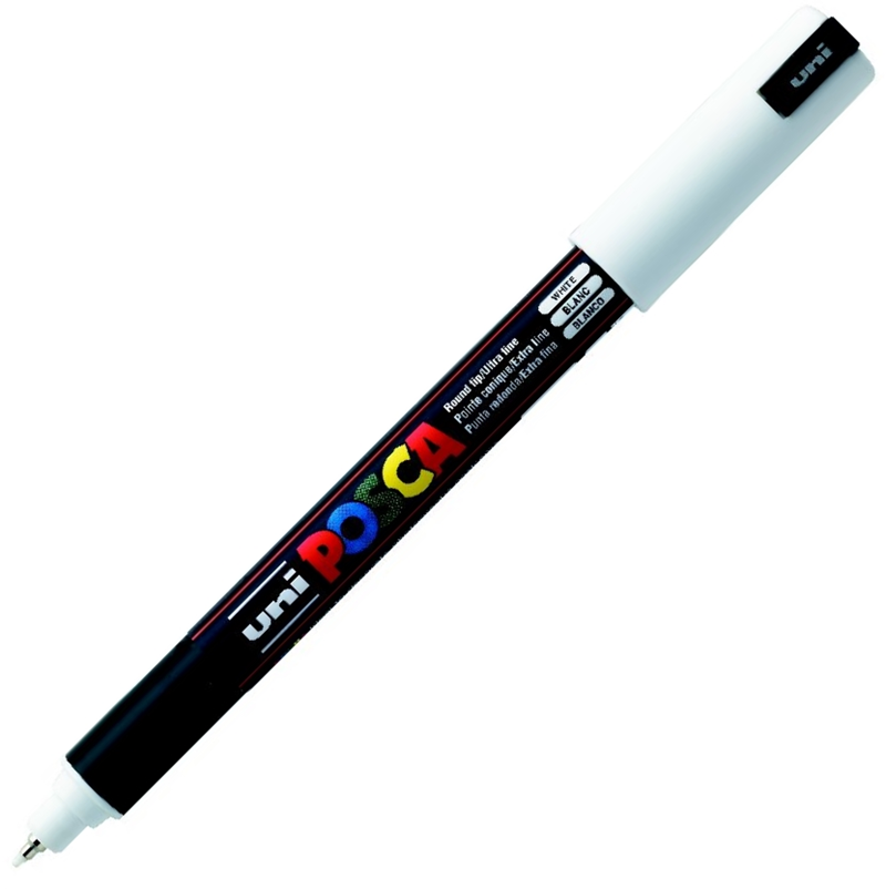 UNİ POSTER MARKÖRÜ POSCA PC-1MR 0.7 BEYAZ