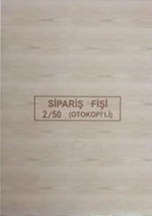 DİLMAN SİPARİŞ FİŞİ 2/50 2 NÜSHA 4206