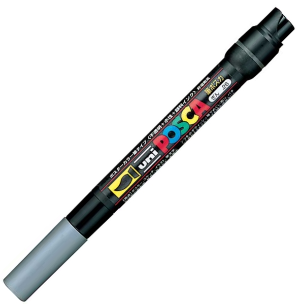 UNİ POSTER MARKÖRÜ POSCA PCF-350 GÜMÜŞ