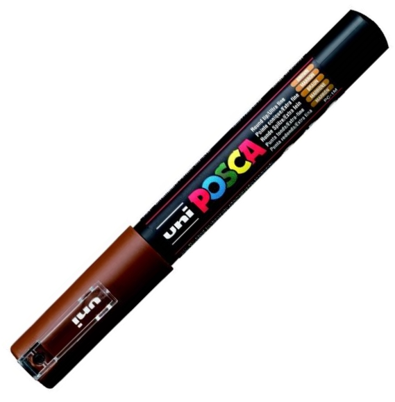 Posca Pc-1m Boyama Markörü 0.7 Mm Kahverengi