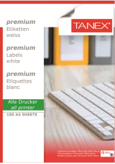 TANEX LASER ETİKET TW-2028 52.5 X 41 MM 100 LÜ