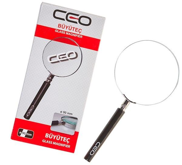 CEO BÜYÜTEÇ 90 MM METAL CEO-BY0005