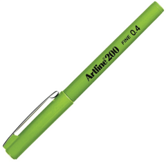 ARTLINE FINELINER KALEM FINE 200N 0.4 FISTIK YEŞİLİ A-EK-200N Y.GRE