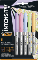 BIC MARKING KALEM 5 Lİ BLS. PASTEL RENKLER 942865