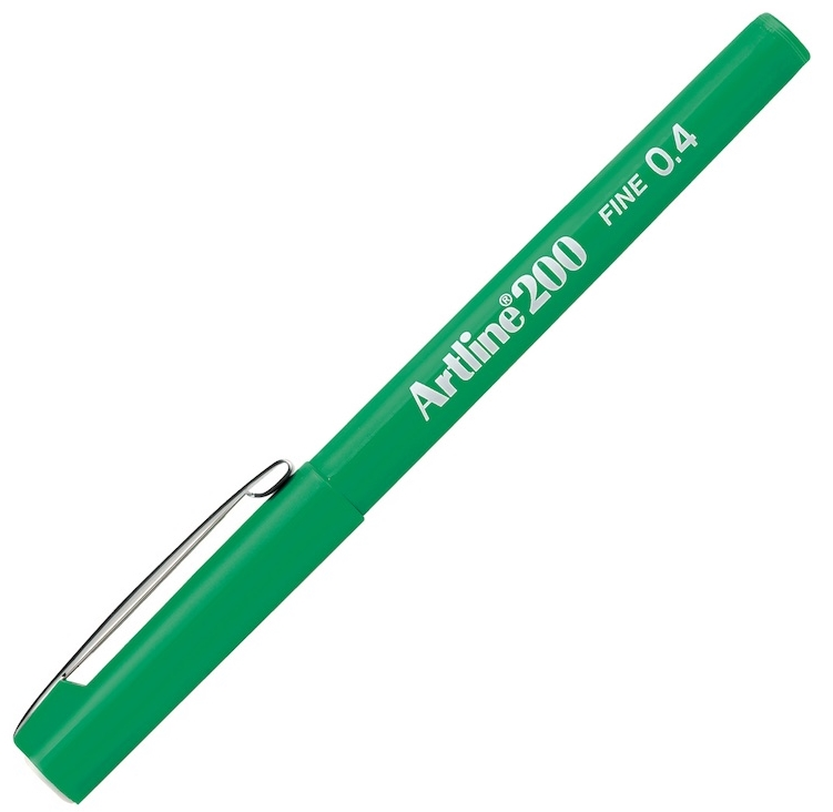 ARTLINE FINELINER KALEM FINE 200N 0.4 YEŞİL A-EK-200N GREEN