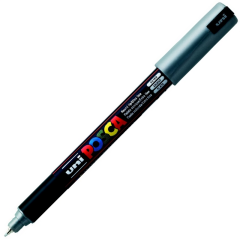 UNİ POSTER MARKÖRÜ POSCA PC-1MR 0.7 GÜMÜŞ
