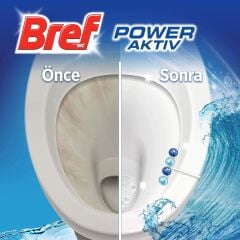 BREF KLOZET BLOĞU POWER AKTIV TEKLİ 4 TOP ÇAM KOKUSU 50 GR