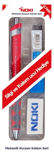 NOKİ VERSATİL KALEM DIAMOND OKUL SETİ 0.7 SİLGİ-UÇ 760007-SET