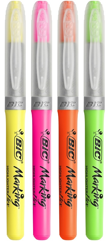 BIC FOSFORLU KALEM BRITE LINER SET 4 LÜ FLEX BLS. 946041