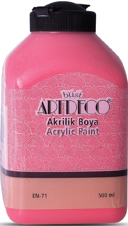 ARTDECO AKRİLİK BOYA 500 ML PEMBE Y-070L-3604