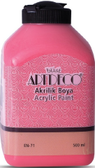 ARTDECO AKRİLİK BOYA 500 ML PEMBE Y-070L-3604