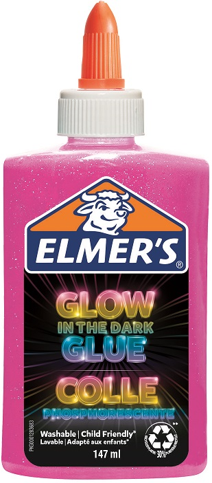 ELMERS YAPIŞTIRICI 147 ML KARANLIKTA PARLAYAN PEMBE 2162079