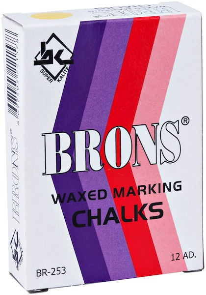 BRONS MARKA TEBEŞİRİ SARI BR-253