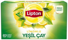 LİPTON BİTKİ ÇAYI YEŞİL ÇAY LİMONLU 20 Lİ 20032425-69765883