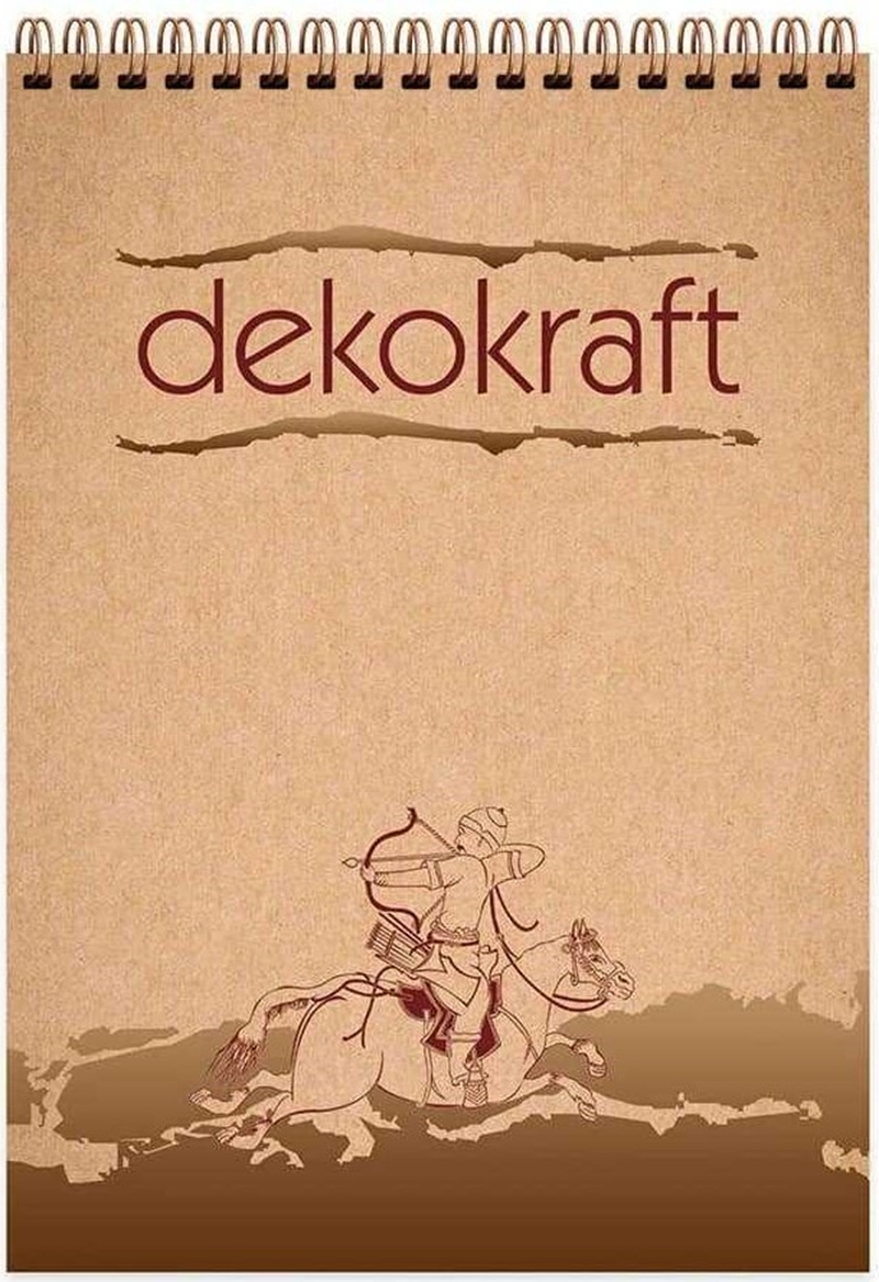 KESKİN BLOKNOT DEKOKRAFT A5 SPİRALLİ 80 YP. KARELİ 144105