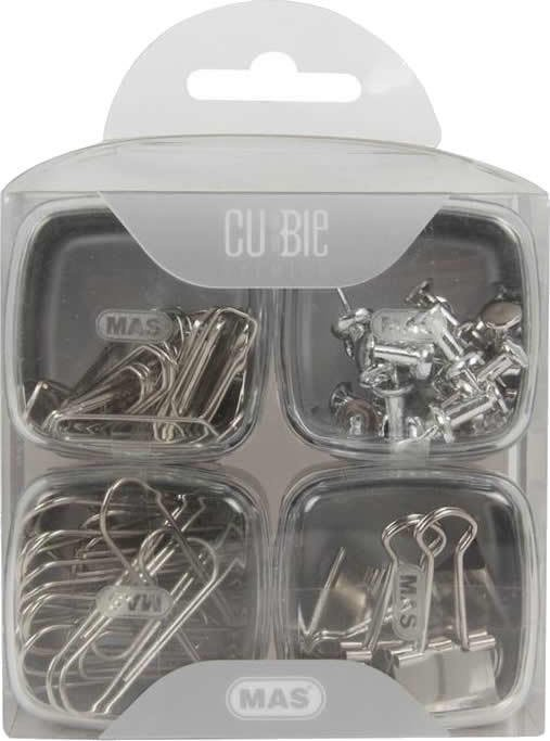 MAS MASA SETİ CUBBIE 4 LÜ PREMIUM SILVER 1330