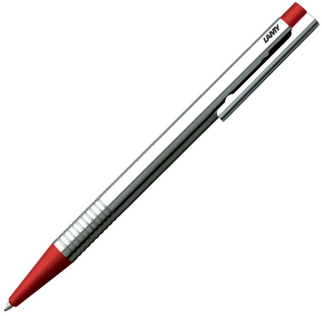 LAMY TÜKENMEZ KALEM LOGO PASLANMAZ ÇELİK KIRMIZI 205-K
