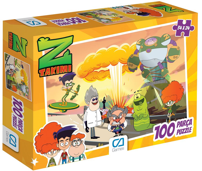 CA GAMES PUZZLE 100 PARÇA Z TAKIMI CA.5166
