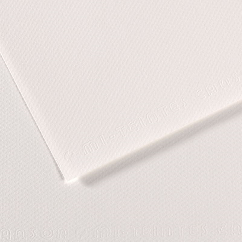 CANSON FON KARTONU MI-TEINTS 50x65 160 GR ( 10 LU PAKET ) BEYAZ 335 31027S086