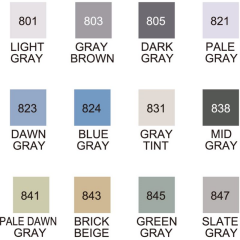 ZIG KURECOLOR TWIN S KC-3000/12B7 12 Lİ GRAY COLORS