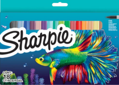 SHARPIE PERMANENT FINE 18 Lİ SET BALIK 2201230