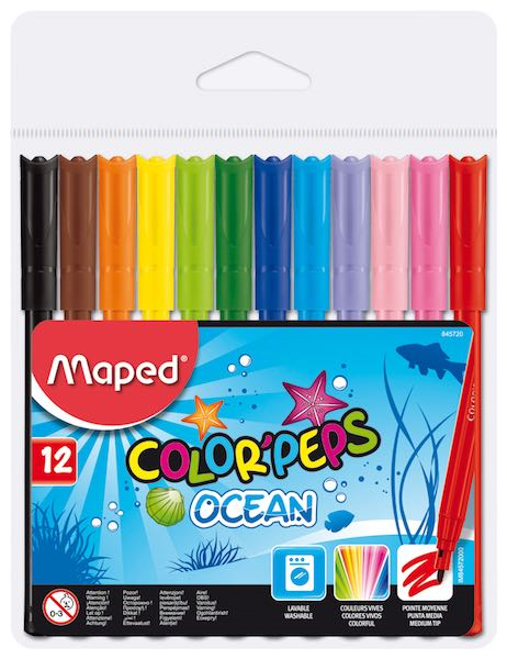 845720 Color Peps 12 Renk Keçeli Kalem