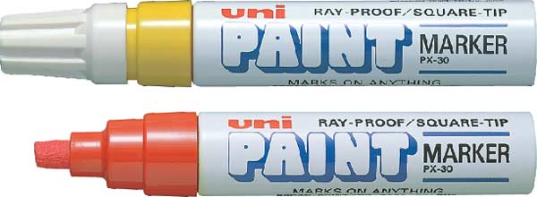 UNİ BOYAMA MARKÖRÜ PAINT PX-30 4.0-8.5 BEYAZ