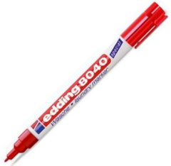 EDDING ÇAMAŞIR KALEMİ E-8040 KIRMIZI