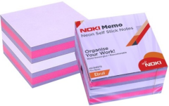 NOKİ MEMO YAPIŞKANLI KÜP NOT 75x75 450 YP 12014-44 NEON EBRULİ