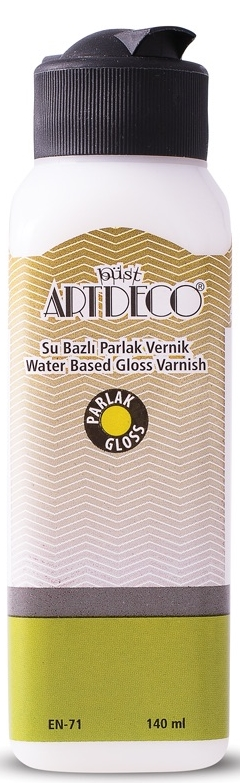 ARTDECO VERNİK SU BAZLI PARLAK 140 ML Y-073R-001