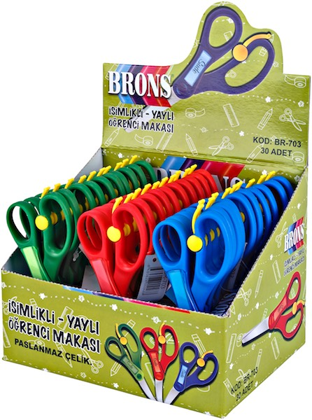 BRONS MAKAS ÖĞRENCİ YAYLI İSİMLİKLİ BR-703