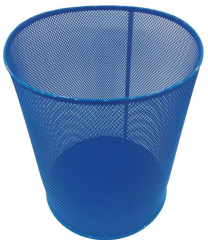 MAS ÇÖP KOVASI METAL TAM DELİKLİ 10 LT BEBEK MAVİ 854