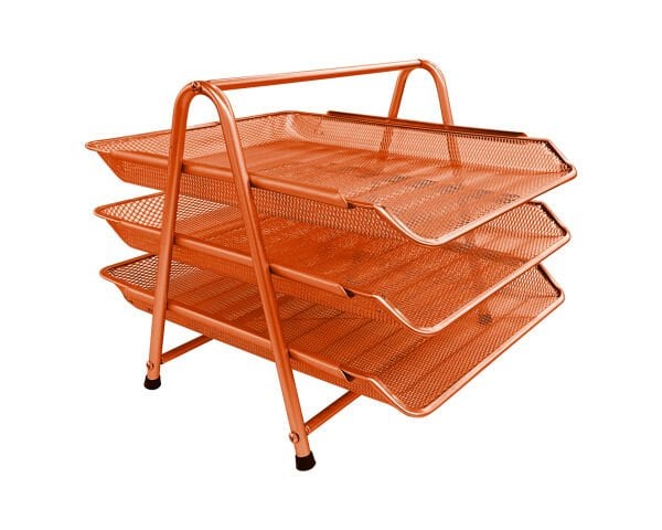 MAS EVRAK RAFI PERFORELİ 3 LÜ 523 ORANJ