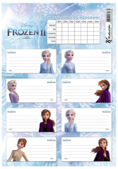 KESKİN ETİKET DERS PROGRAMLI 3 LÜ FROZEN II 220130-92