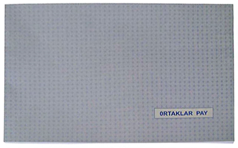 DİLMAN PAY DEFTERİ KARTON KAPAK 22x31.5 40 YP NUMARALI 5367