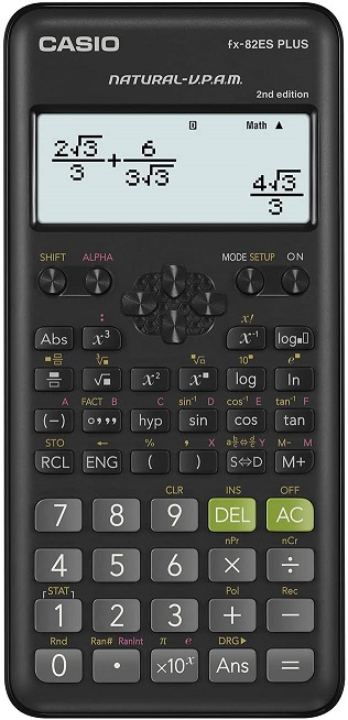 CASIO HESAP MAKİNESİ BİLİMSEL FX-82ES PLUS (2.NESİL)
