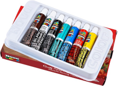 NOVA COLOR GUAJ BOYA TÜP SET 12 ML  7 Lİ NC-101