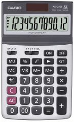 CASIO HESAP MAKİNESİ MASAÜSTÜ AX-120ST 12 HANE