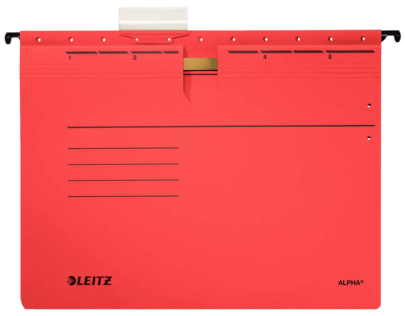 LEITZ ASKILI DOSYA L-1984 KIRMIZI