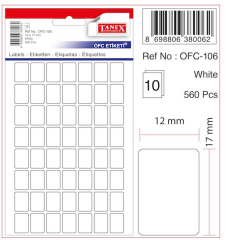 TANEX OFİS ETİKETİ OFC-106 BEYAZ