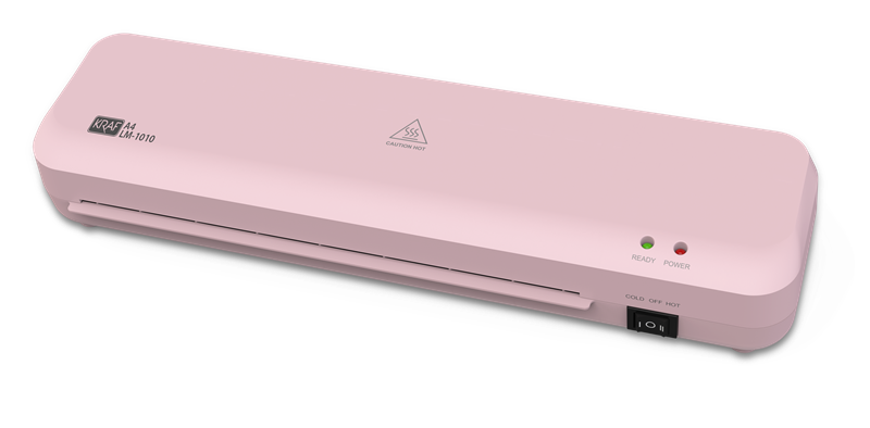 KRAF LAMİNASYON MAKİNESİ A4 LM-1010PK PEMBE PVC KAPLAMA